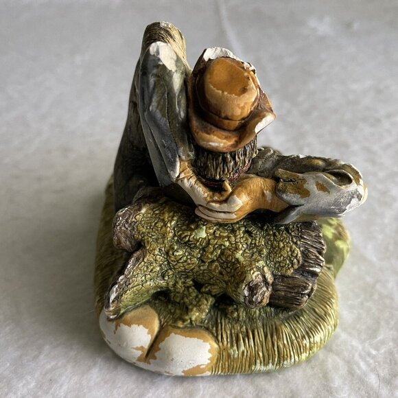 NatureCraft Lazy Life No 811 Hand Painted Stoneware 70s Figurine England FLAWS - Picture 10 of 12